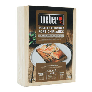 Дощечки для копчения Weber Кедр малые (4 шт)