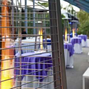 Уличный обогреватель Italkero Falo с автоматическим управлением серебристый