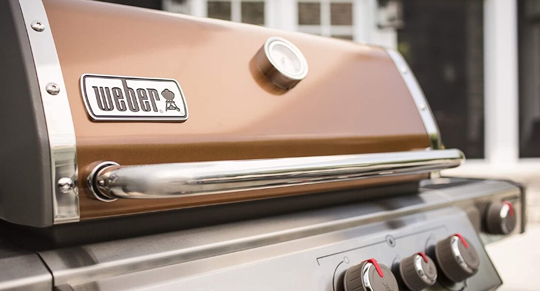 Газовый гриль Weber Genesis II EP-335 GBS медный