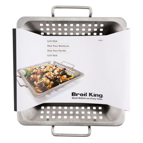 Вок Broil King квадратный нержавеющая сталь