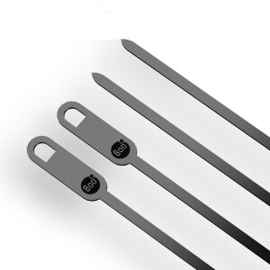 Шампуры 800 Degrees Flat Skewers плоские (6 шт)