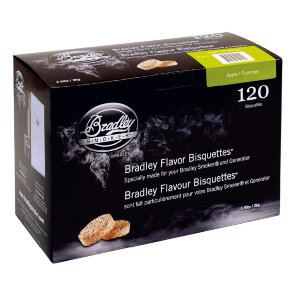 Древесные брикеты Bradley Яблоня/Apple (120 шт)