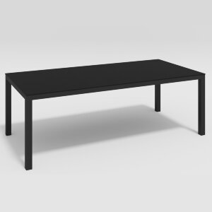 Стол обеденный Gardenini Calma 220 x 100 см черный