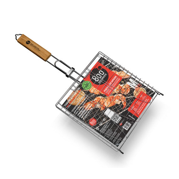 Решетка для рыбы 800 Degrees Barbecue Fish Basket размер M