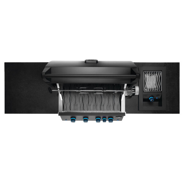 Газовый гриль Napoleon BIG-32 встраиваемый матовый черный