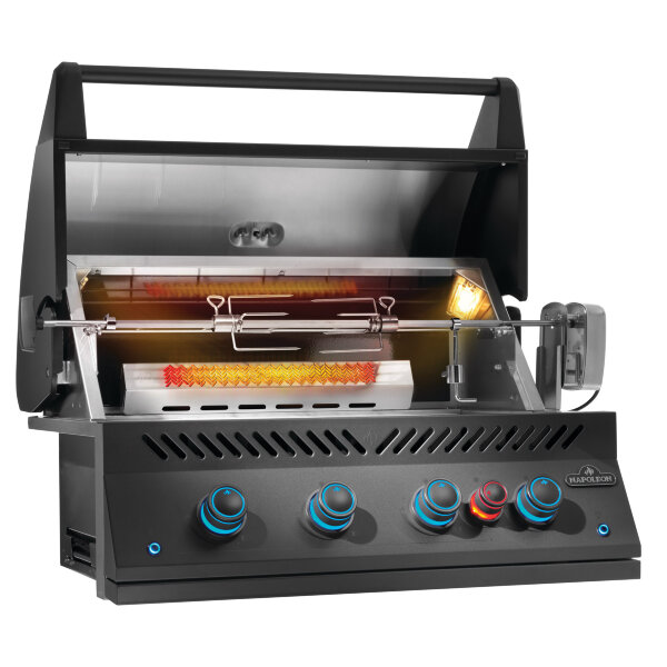 Газовый гриль Napoleon BIG-32 встраиваемый матовый черный