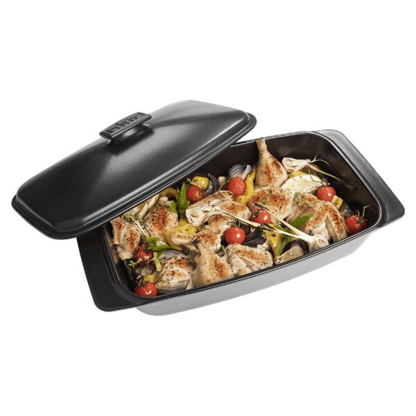 Кассероль Weber прямоугольная керамическая