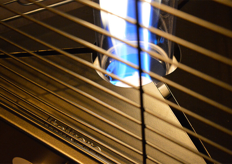 Уличный обогреватель Italkero Falo с автоматическим управлением черный