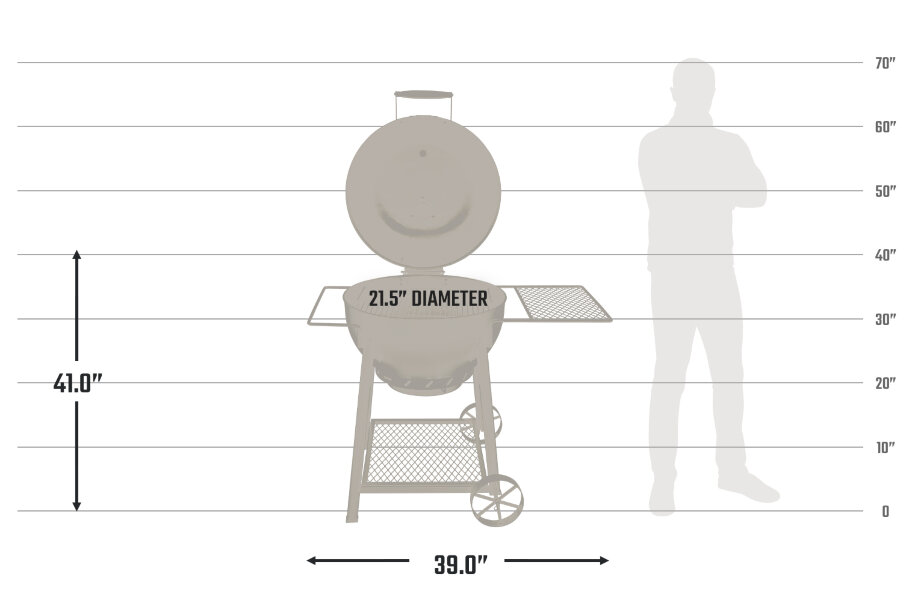 Угольный гриль Oklahoma Joe's Blackjack