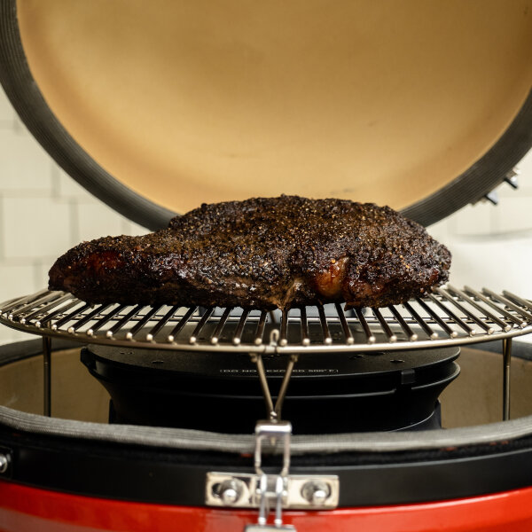 Вставка для копчения SloRoller для гриля Kamado Classic Joe с подставкой под решетки