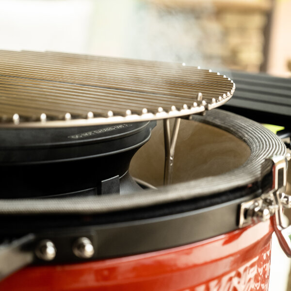 Вставка для копчения SloRoller для гриля Kamado Classic Joe с подставкой под решетки