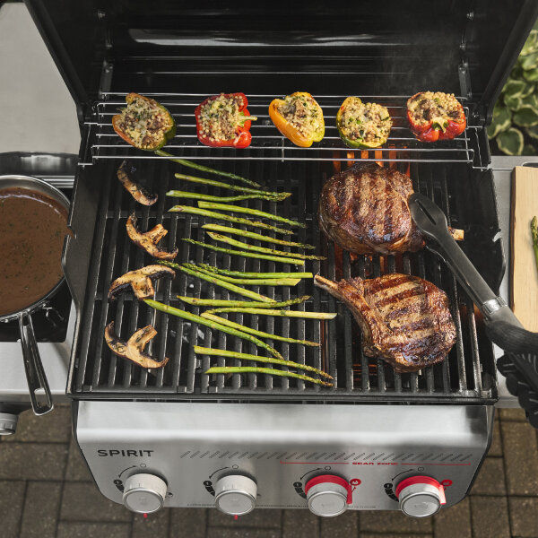 Газовый гриль Weber Spirit SP-435 GBS нержавеющая сталь