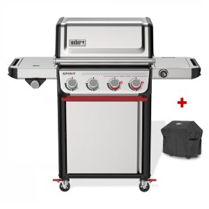 Газовый гриль Weber Spirit SP-435 GBS нержавеющая сталь
