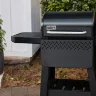 Боковой столик с двухсторонней разделочной доской Weber WORKS