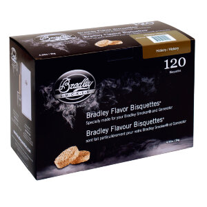 Древесные брикеты Bradley Гикори/Hickory (120 шт)