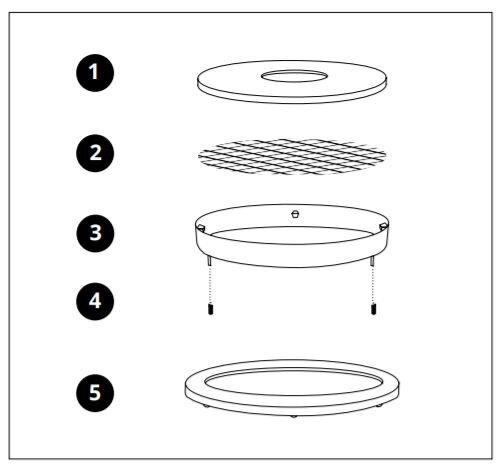 Поднос подогревающий OFYR диаметр 40