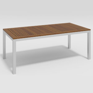 Стол обеденный Gardenini Bella 200 x 100 см белый