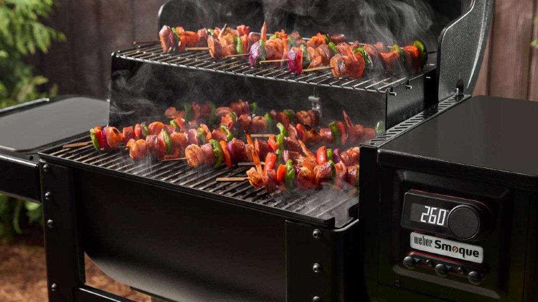 Пеллетный гриль Weber Smoque XL