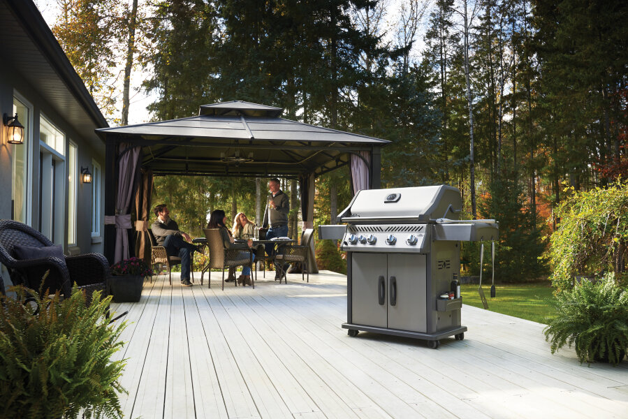 Газовый гриль Napoleon Rogue-525 с ИК горелкой стальной