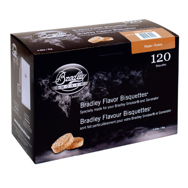 Древесные брикеты Bradley Клён/Maple (120 шт)