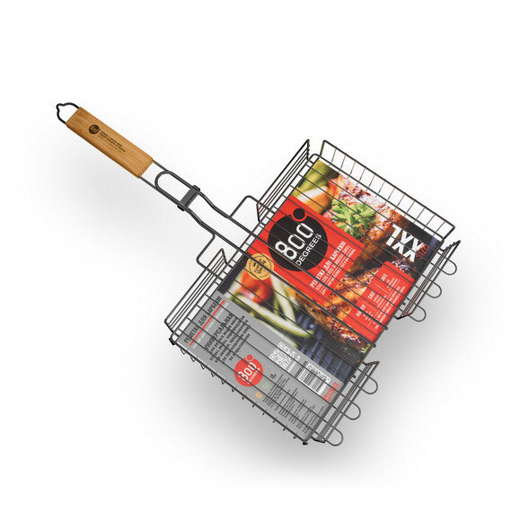 Решетка 800 Degrees Barbecue Basket глубокая размер XXL