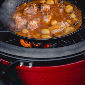 Подставка для вока и казана для гриля Kamado Big Joe нержавещая сталь