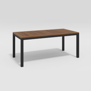 Стол обеденный Gardenini Bella 180 x 90 см темно-серый