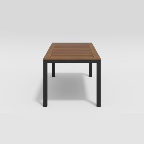 Стол обеденный Gardenini Bella 180 x 90 см темно-серый