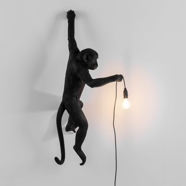 Seletti Настенный светильник Monkey Lamp Hanging Left