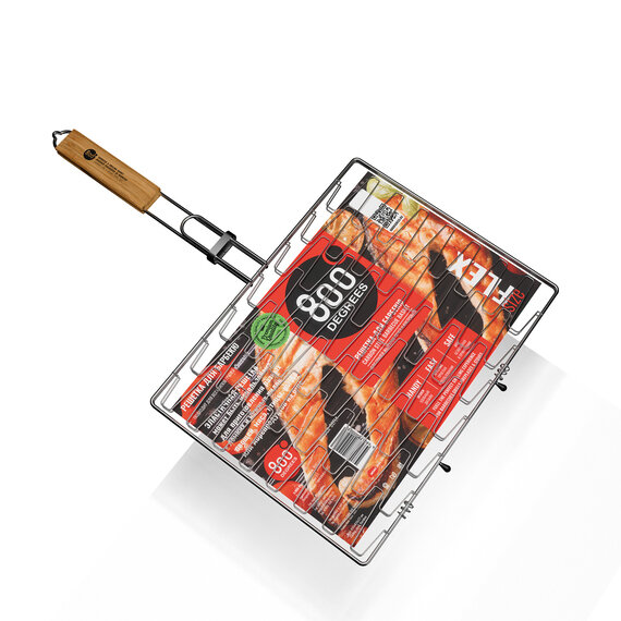 Решетка 800 Degrees Barbecue Flex Basket эластичная