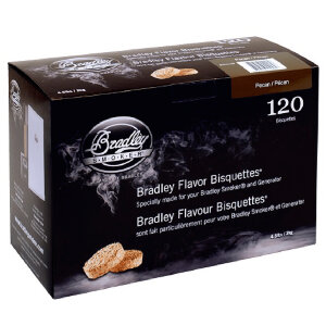 Древесные брикеты Bradley Пекан/Pecan (120 шт)