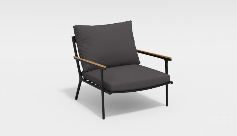 Лаунж зона Gardenini Calma темно-серый/антрацит