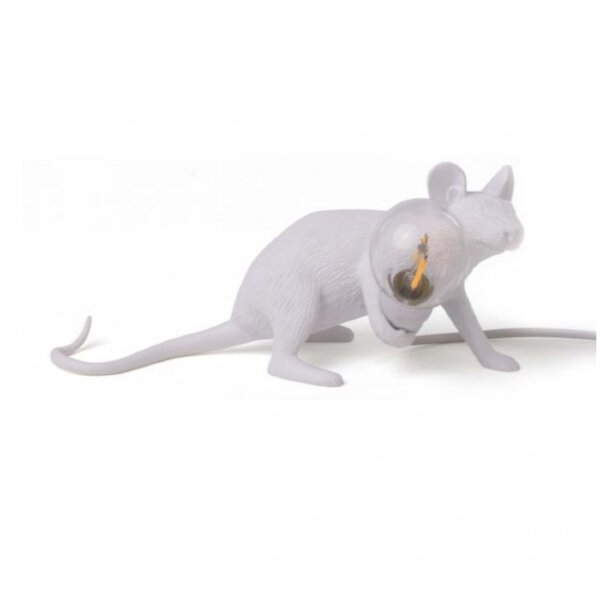 Seletti Настольная лампа Mouse Lamp Lyie Down USB