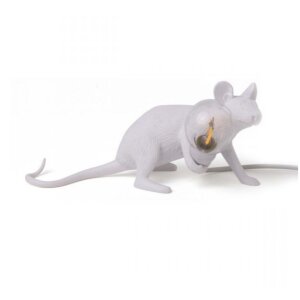 Seletti Настольная лампа Mouse Lamp Lyie Down USB