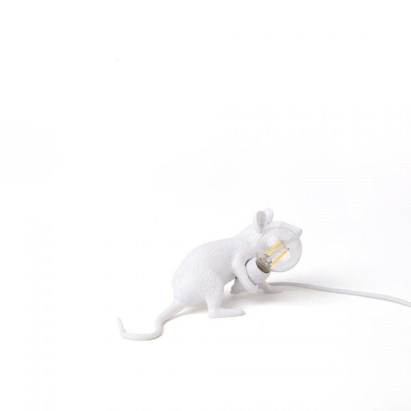 Seletti Настольная лампа Mouse Lamp Lyie Down USB