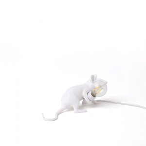 Seletti Настольная лампа Mouse Lamp Lyie Down USB