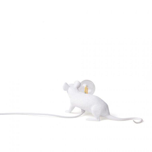 Seletti Настольная лампа Mouse Lamp Lyie Down USB