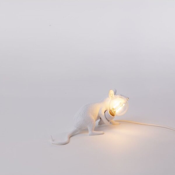 Seletti Настольная лампа Mouse Lamp Lyie Down USB