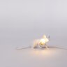 Seletti Настольная лампа Mouse Lamp Lyie Down USB