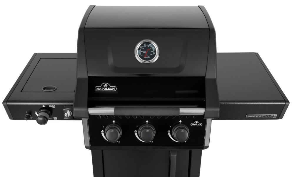 Газовый гриль Napoleon Freestyle PRO 365 с ИК горелкой черный