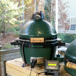 Керамический гриль Big Green Egg MiniMax