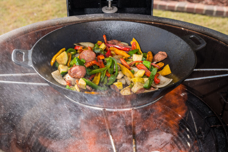 Подставка для вока и казана для гриля Kamado Classic Joe нержавещая сталь