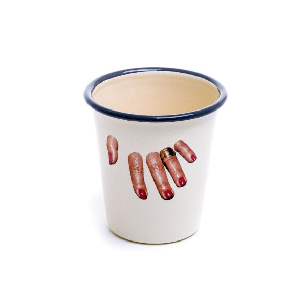 Seletti Стакан Enamel Fingers