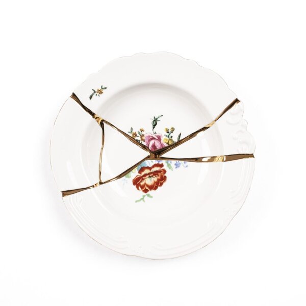 Seletti Тарелка глубокая Kintsugi