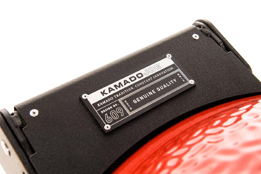 Керамический гриль Kamado Big Joe III Red 61 см