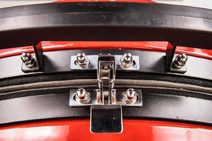 Керамический гриль Kamado Big Joe III Red 61 см