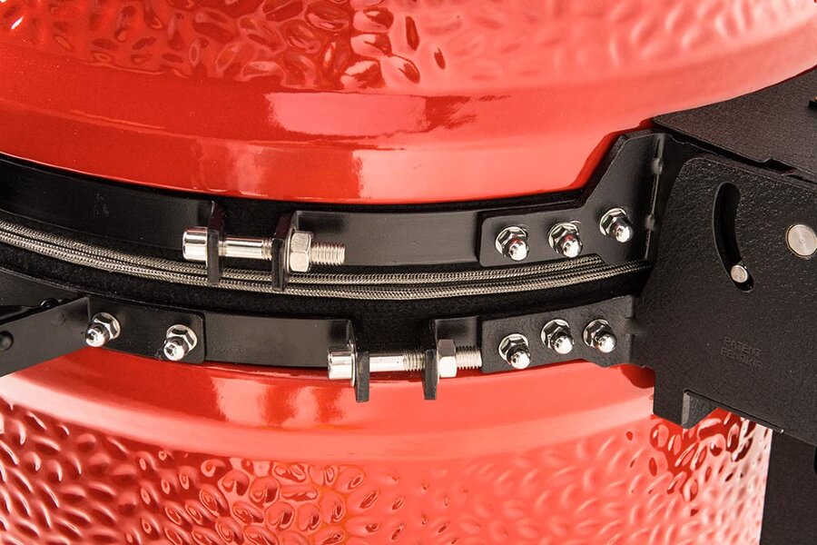 Керамический гриль Kamado Big Joe III Red 61 см