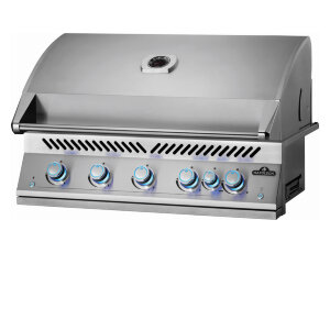 Газовый гриль Napoleon BIG-38 с вертелом встраиваемый