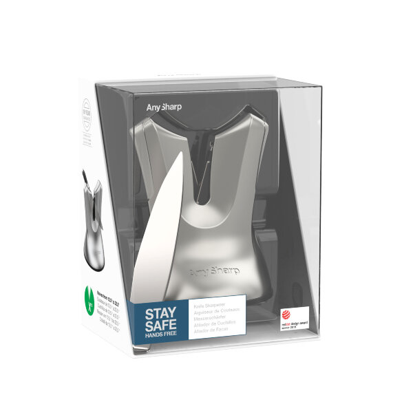 Точилка для ножей AnySharp X-Blade Professional серебристый