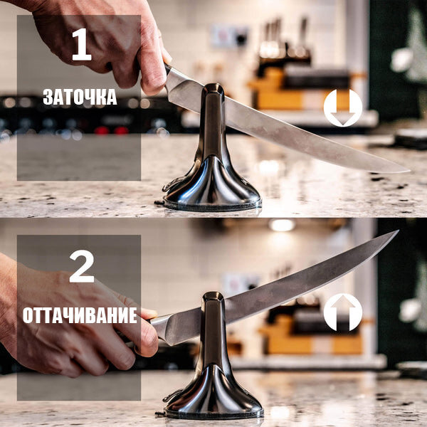 Точилка для ножей AnySharp X-Blade Professional серебристый